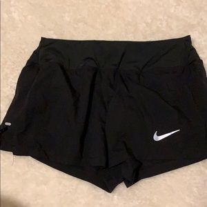 Black Nike women’s shorts